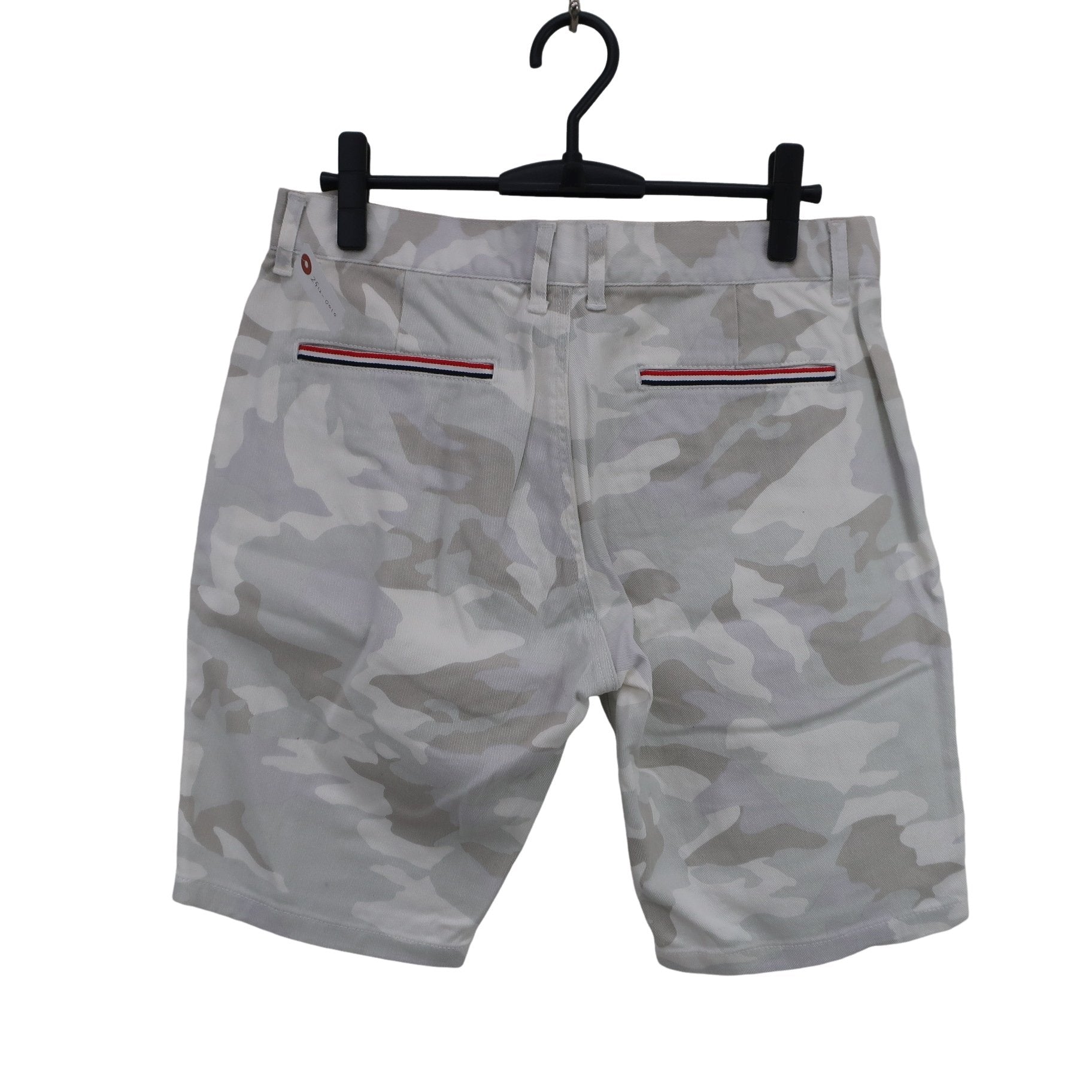 COMON GOLF(コモンゴルフ) ハーフパンツ 白カモフラ柄 メンズ XL N