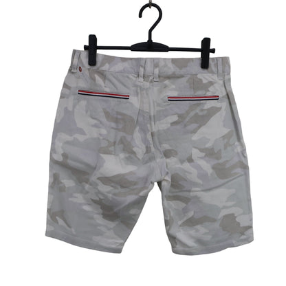 COMON GOLF(コモンゴルフ) ハーフパンツ 白カモフラ柄 メンズ XL N