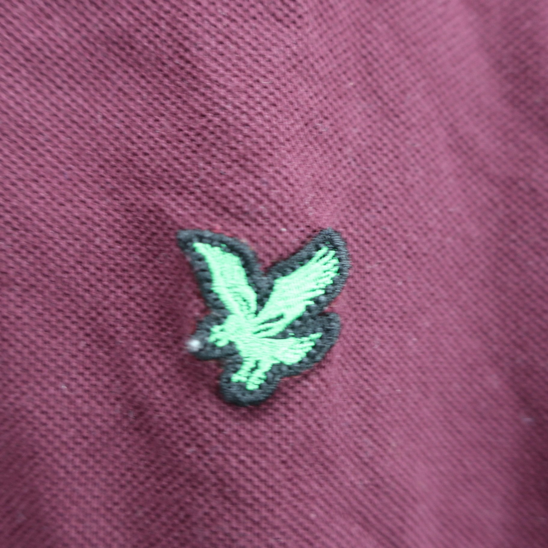 Lyle & Scott(ライルアンドスコット) ポロシャツ ワインレッド メンズ M B