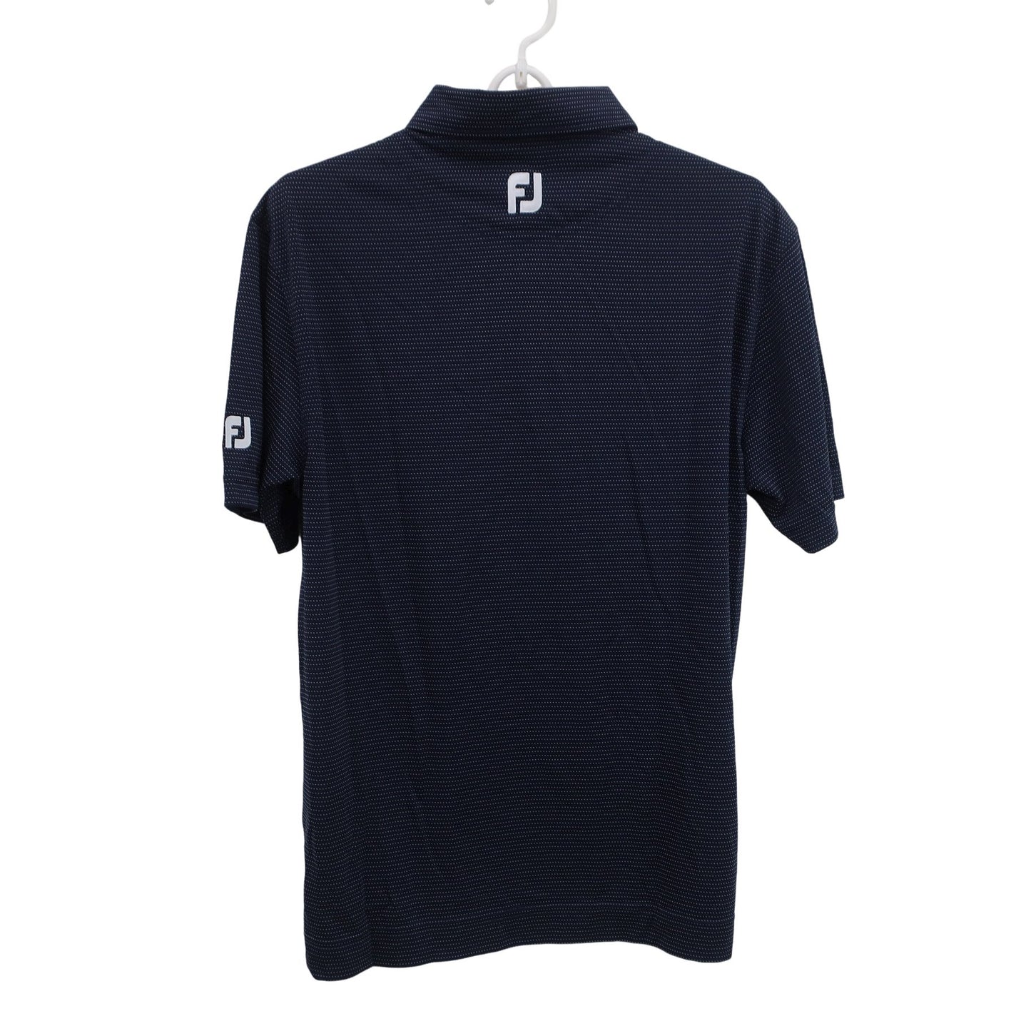 FOOTJOY(フットジョイ) ポロシャツ ネイビー白ドット柄 メンズ L A