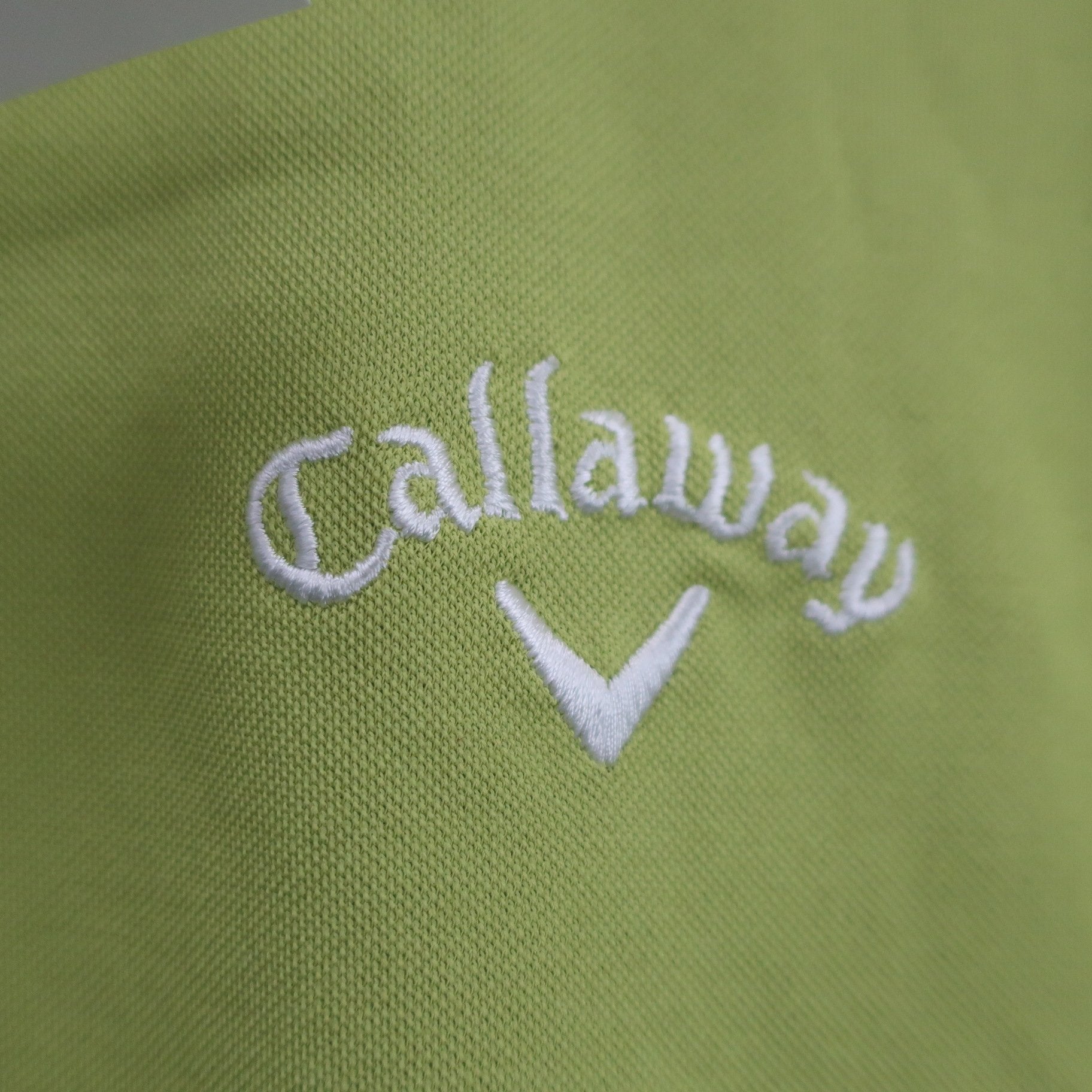Callaway(キャロウェイ) ポロシャツ 黄緑 メンズ LL 241-151689 A