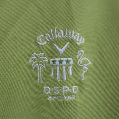 Callaway(キャロウェイ) ポロシャツ 黄緑 メンズ LL 241-151689 A