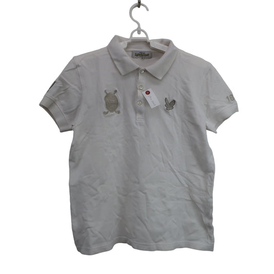 Lyle & Scott(ライルアンドスコット) ポロシャツ 白 メンズ XL B