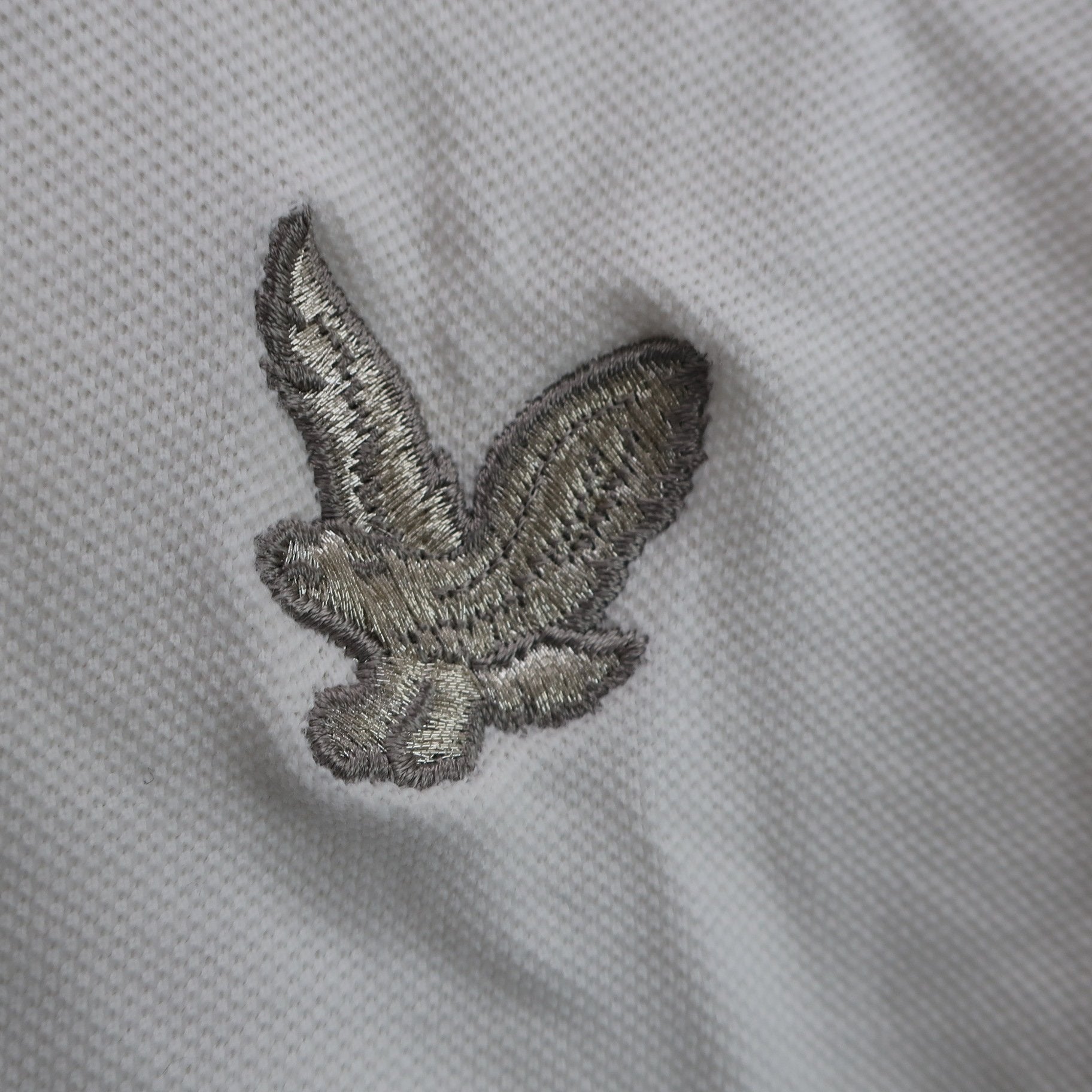 Lyle & Scott(ライルアンドスコット) ポロシャツ 白 メンズ XL B