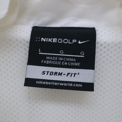 NIKE GOLF(ナイキゴルフ) 半袖ハーフジップスニード 白 メンズ LGG A