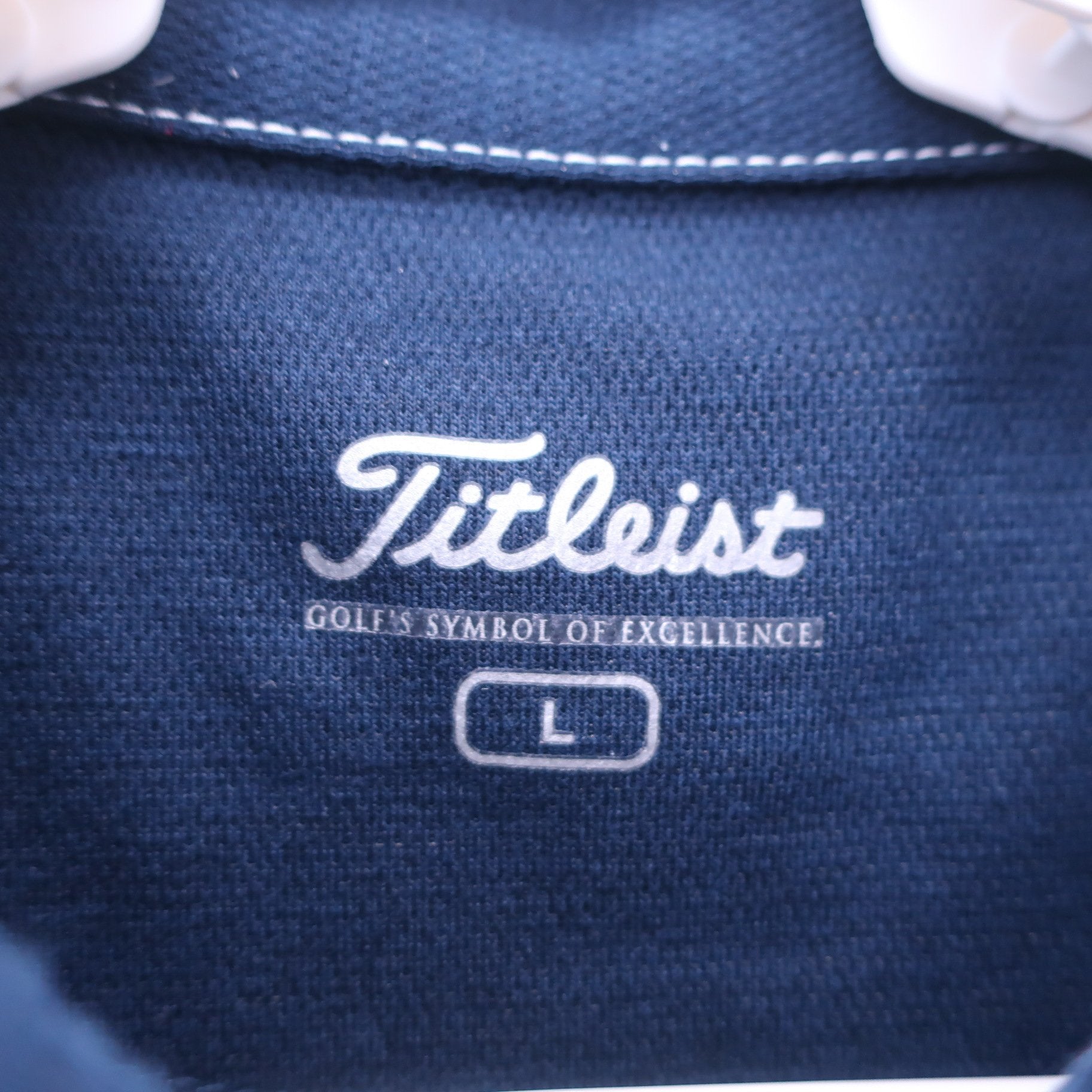 Titleist(タイトリスト) ポロシャツ ネイビー メンズ L B