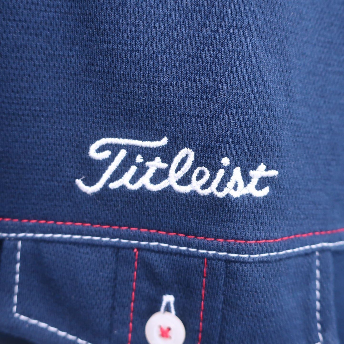 Titleist(タイトリスト) ポロシャツ ネイビー メンズ L B