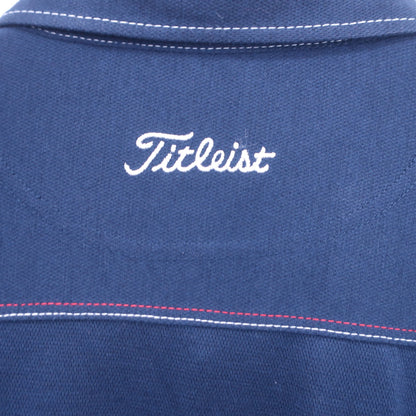 Titleist(タイトリスト) ポロシャツ ネイビー メンズ L B