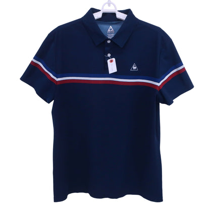 le coq sportif(ルコックスポルティフ) ポロシャツ ネイビー メンズ LL A