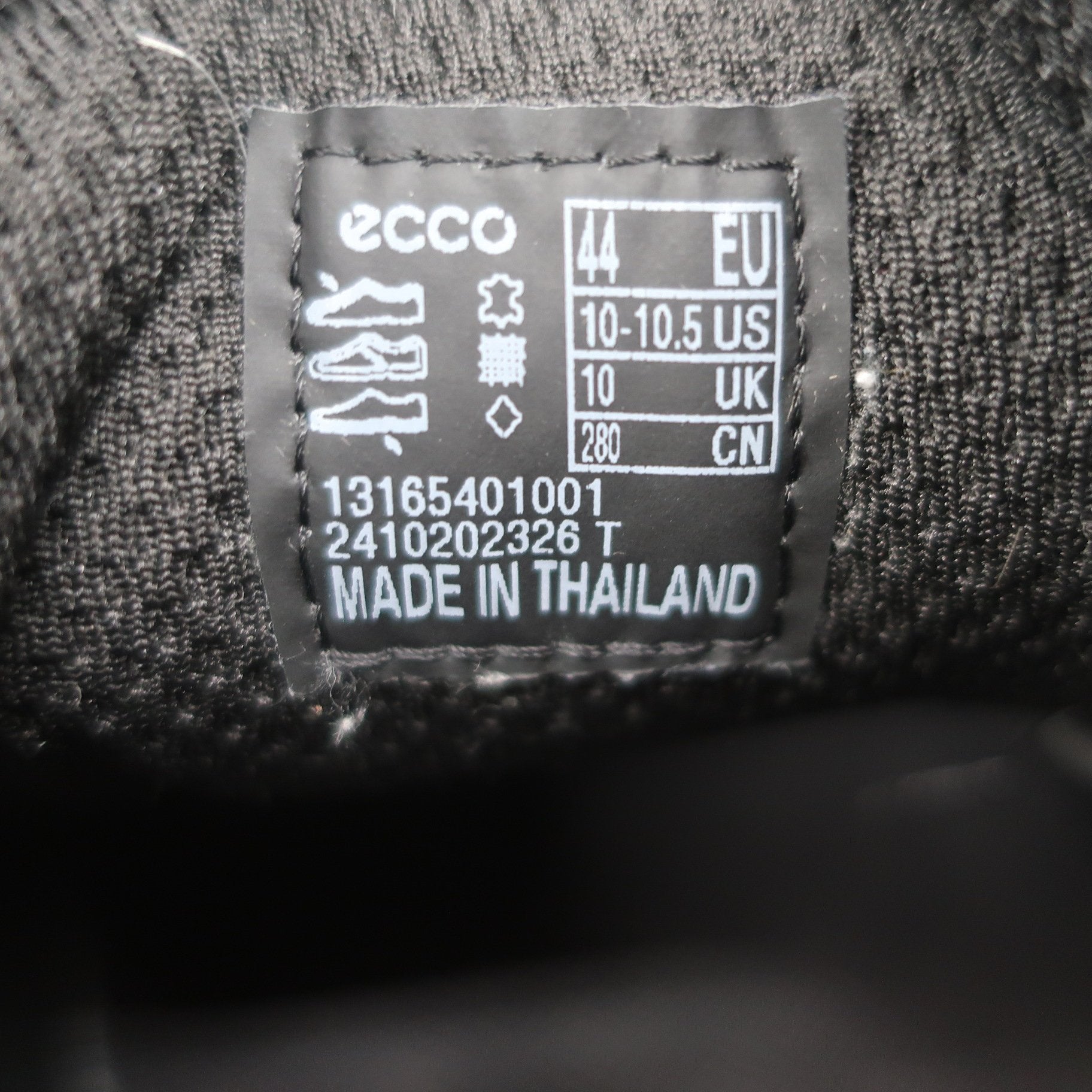 ecco(エコー) レザーゴルフシューズ Biom Hybrid 黒 メンズ 28.0cm 13165401001 A