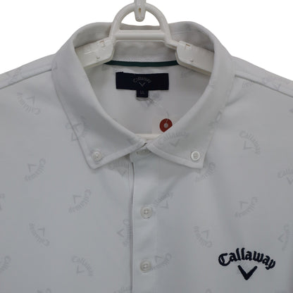 Callaway(キャロウェイ) ポロシャツ 白 メンズ LL H22134119 A