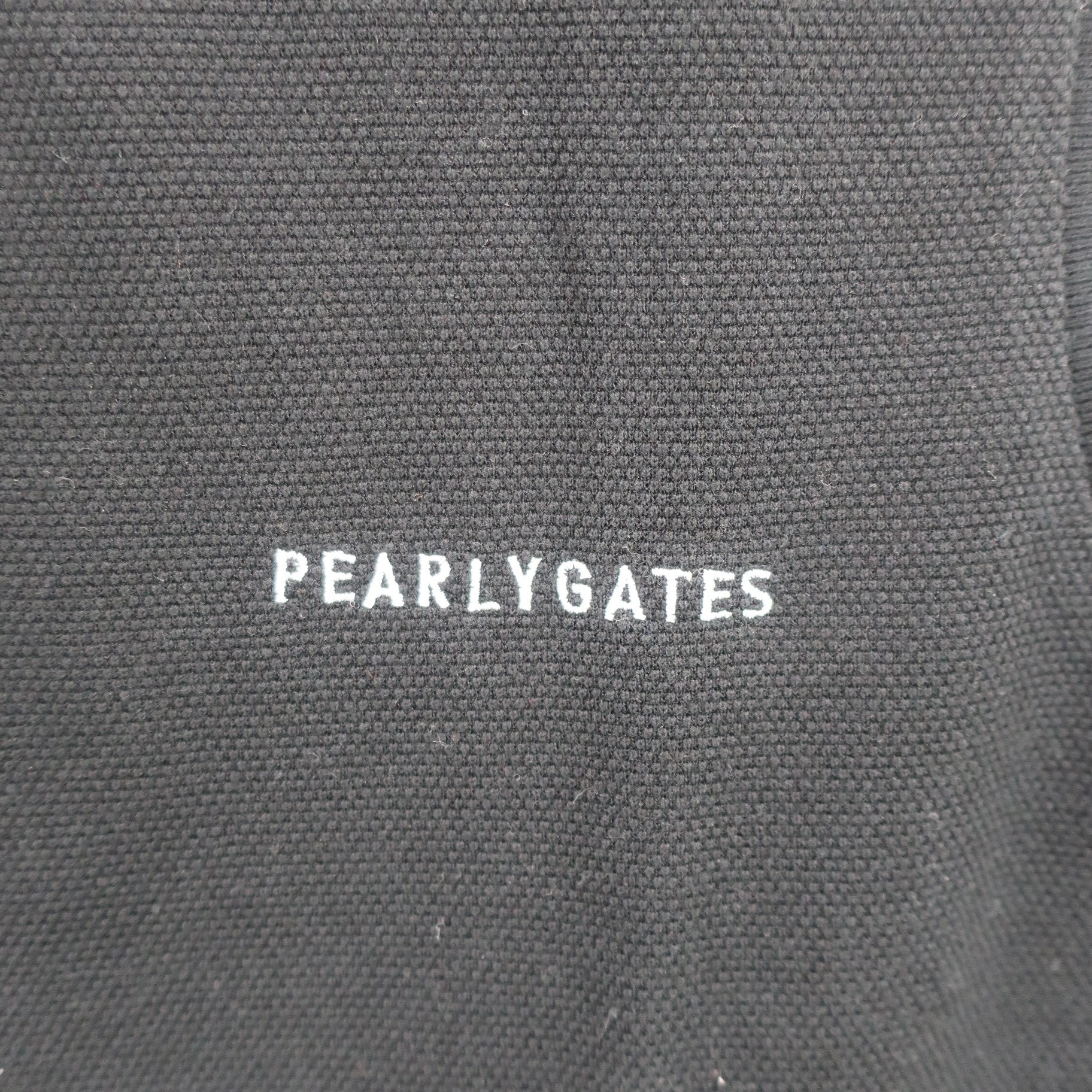 PEARLY GATES(パーリーゲイツ) ノースリーブハーフジップシャツ ネイビー レディース 2 055-267042 B