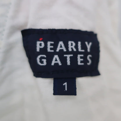 PEARLY GATES(パーリーゲイツ) パンツ 白緑 レディース 1 055-131047 B