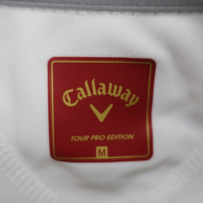 Callaway(キャロウェイ) ポロシャツ 白グレー メンズ M 241-1934001 A