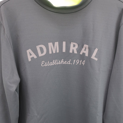 Admiral(アドミラル) モックネックシャツ グレー黄色 メンズ LL ADMA494 A