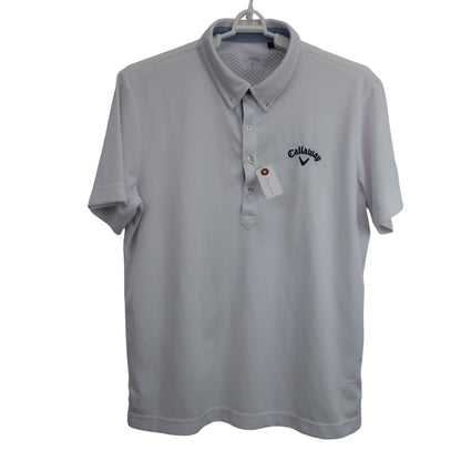 Callaway(キャロウェイ) ポロシャツ 白 メンズ L 241-0134517 B