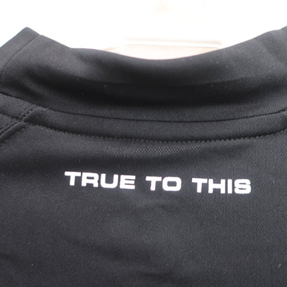 VOLCOM 半袖モックネックシャツ 黒 メンズ S N
