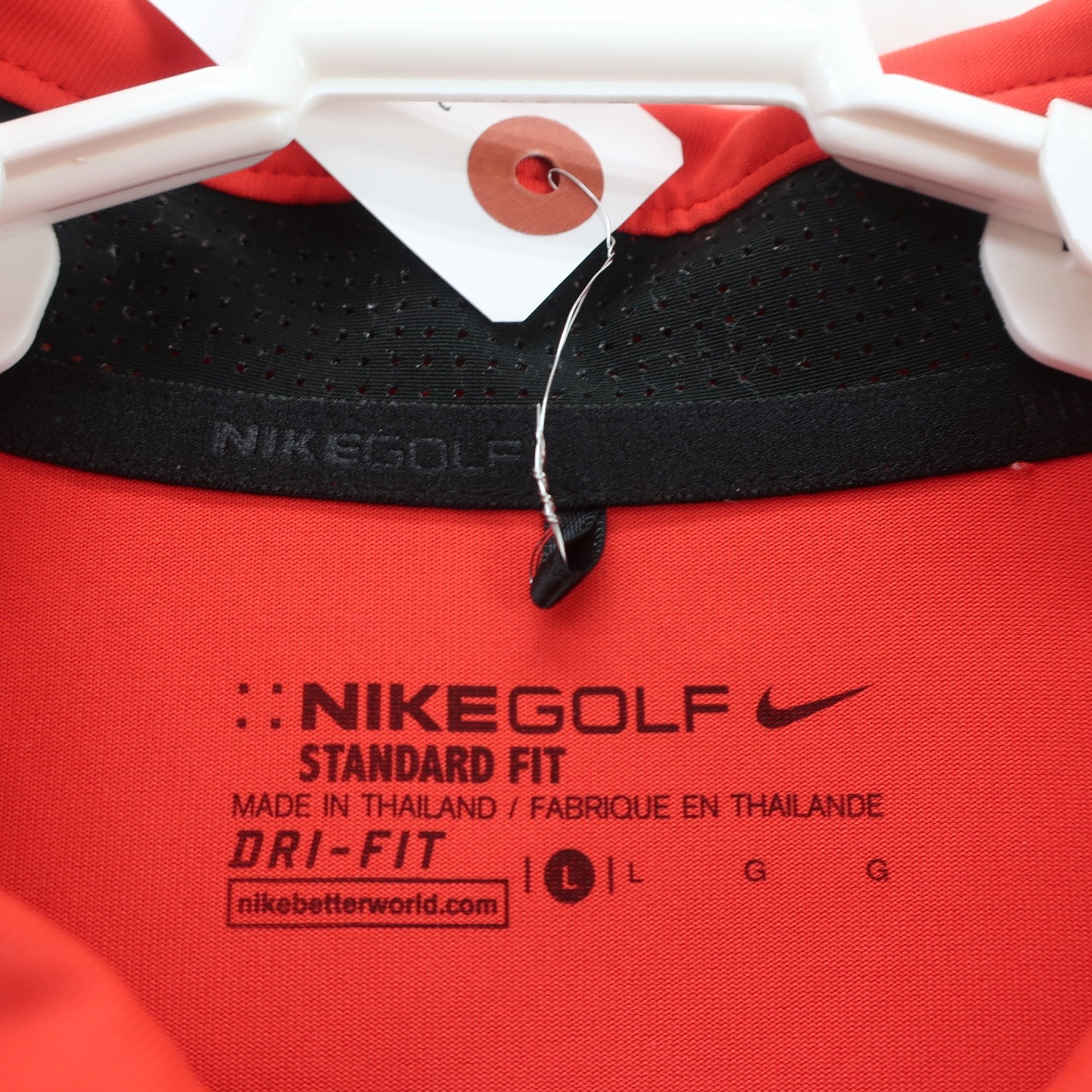 NIKE GOLF(ナイキゴルフ) ポロシャツ オレンジ メンズ L A
