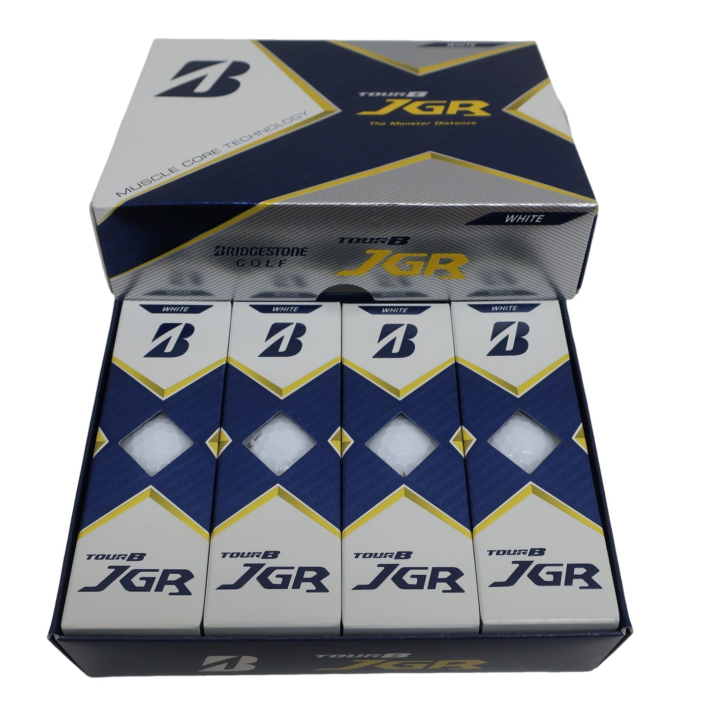 BRIDGESTONE GOLF(ブリヂストンゴルフ) ゴルフボール 白 1ダース TOUR B JGR N