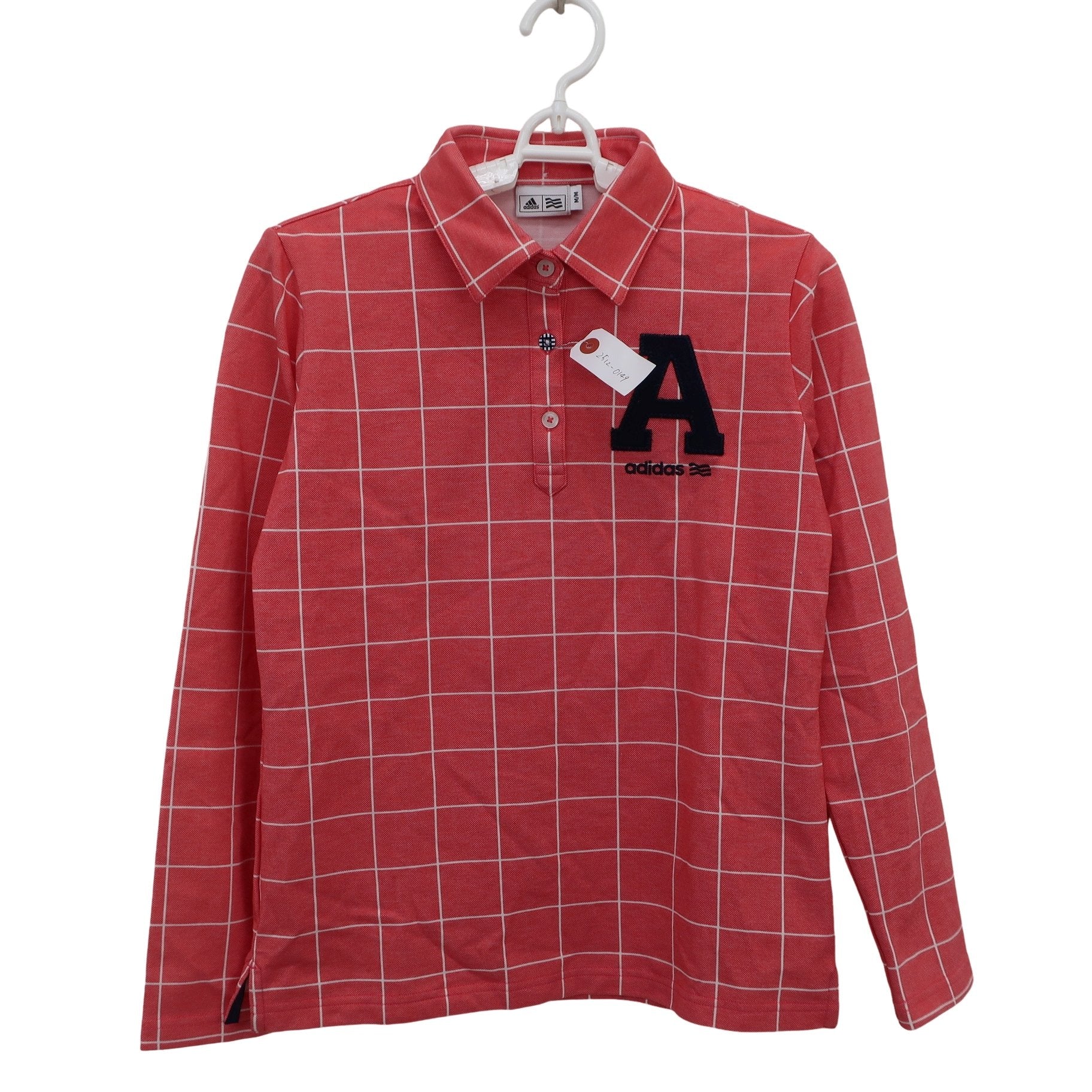 adidas(アディダス) 長袖ポロシャツ ピンク レディース M A