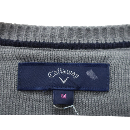 Callaway(キャロウェイ) セーター グレー白 レディース M 241-7260818 A