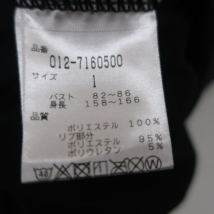 New Balance golf(ニューバランスゴルフ) ポロシャツ 黒 レディース 1 012-7160500 A