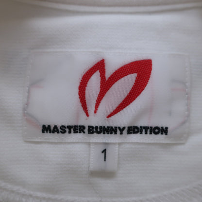 MASTER BUNNY EDITION(マスターバニーエディション) ポロシャツ 白ネイビー レディース 1 159-7160304 A