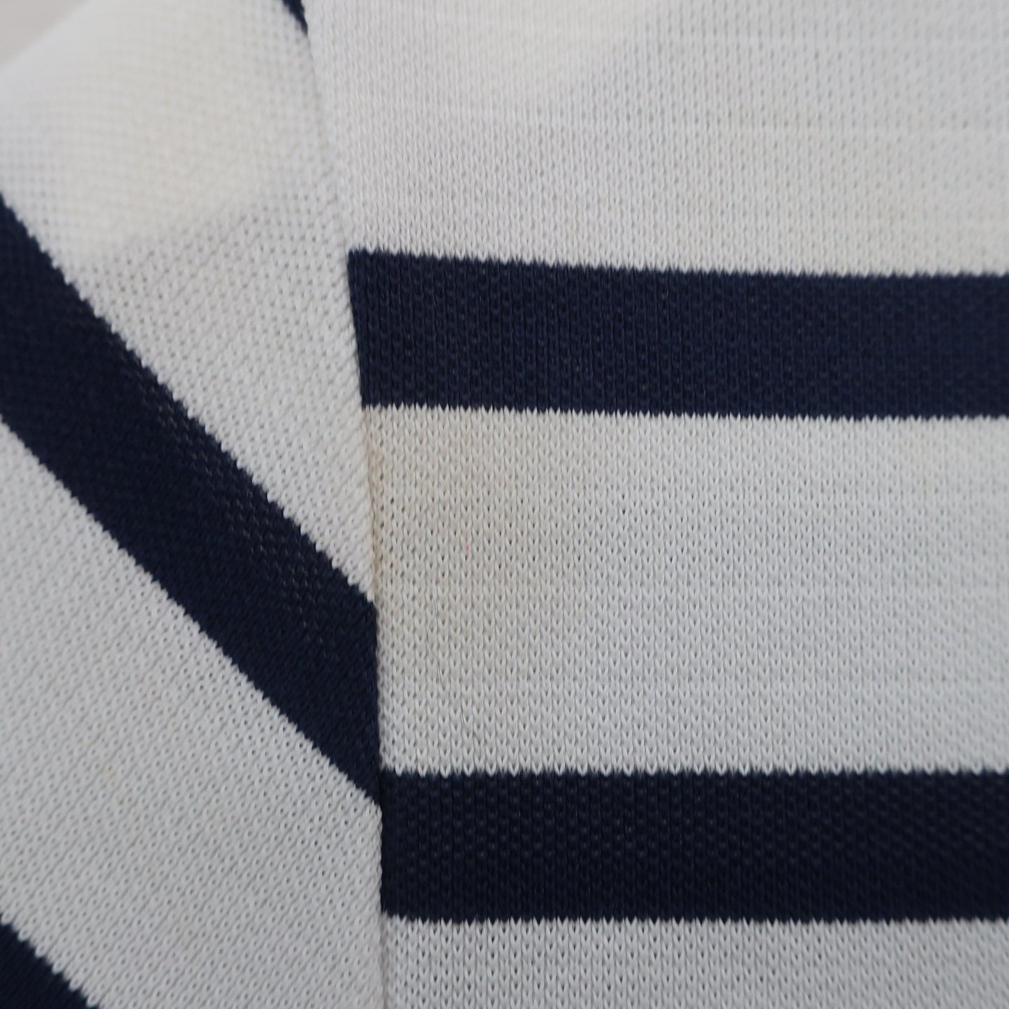 Munsingwear(マンシングウェア) ポロシャツ 白ネイビー赤ボーダー レディース M B