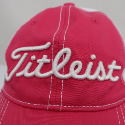 Titleist(タイトリスト) キャップ ピンク白 レディース フリーサイズ A