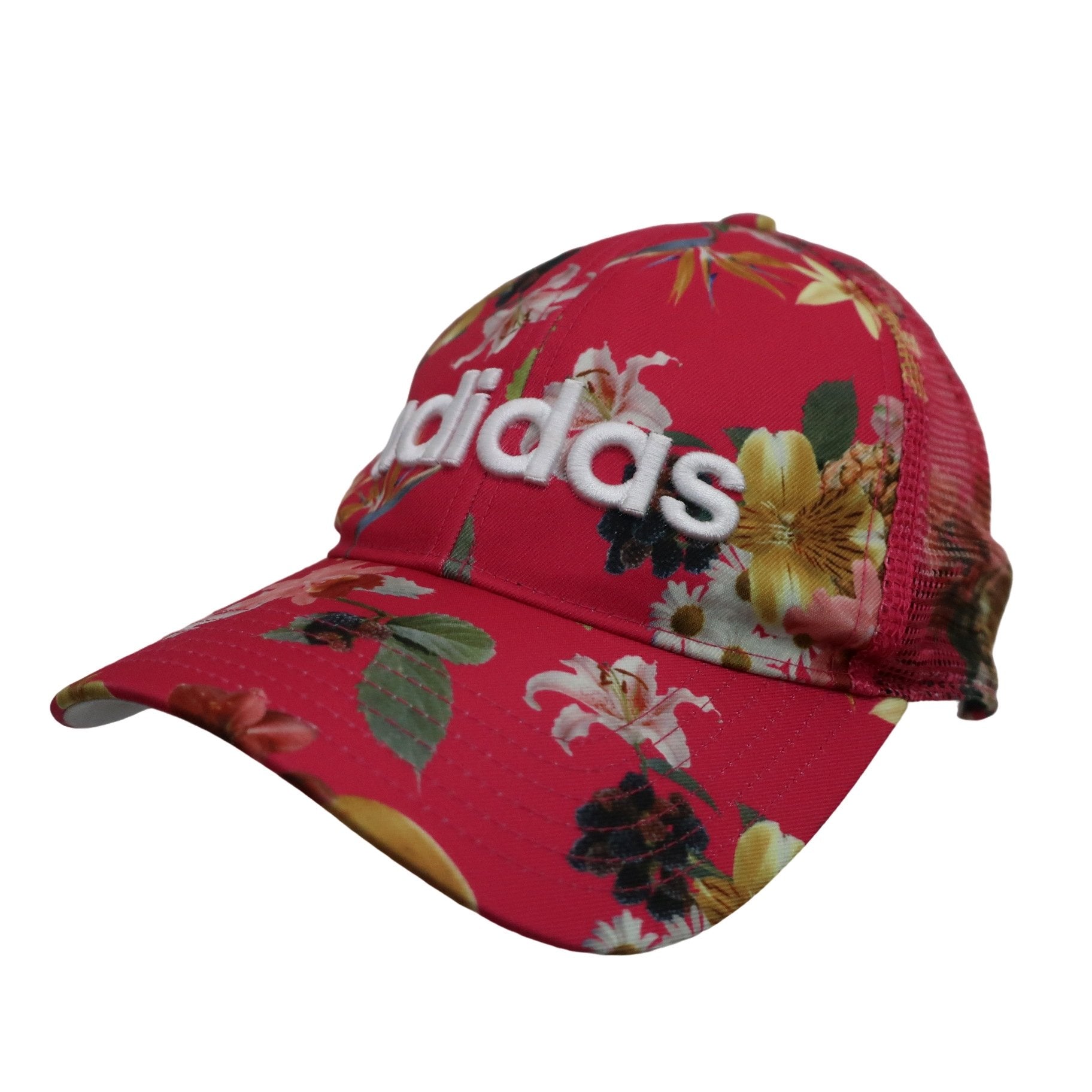 adidas(アディダス) キャップ ピンク花柄 レディース フリーサイズ A