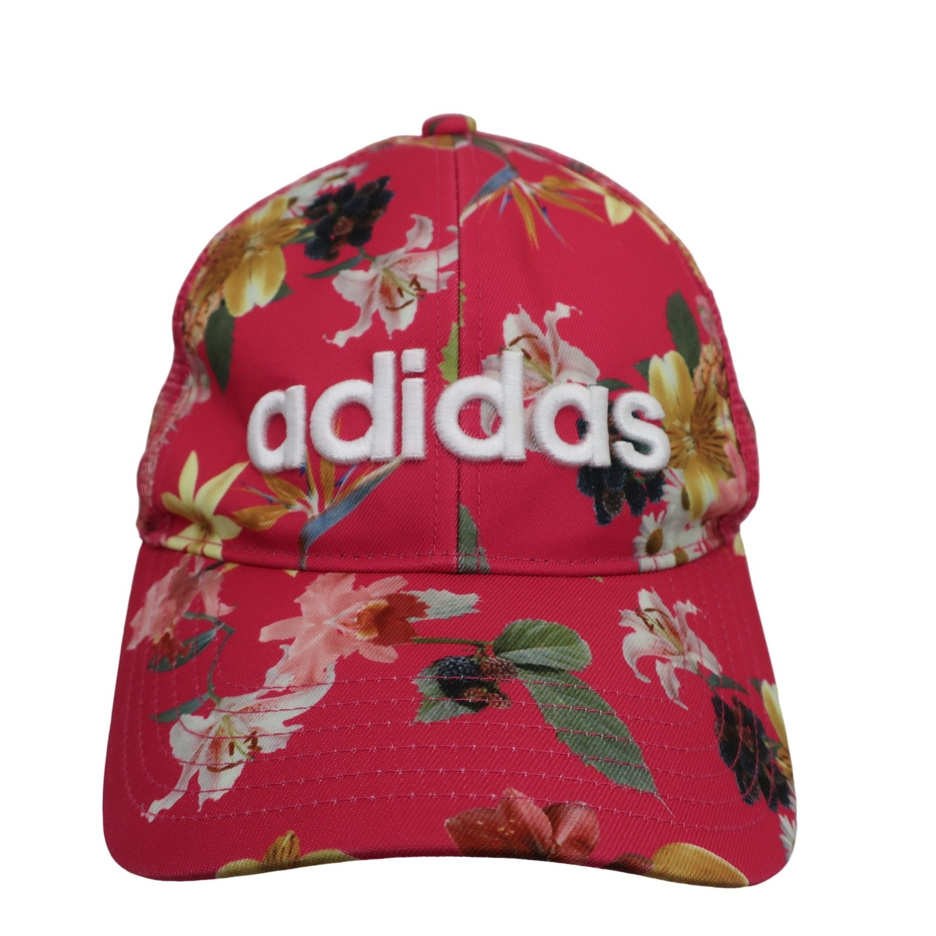 adidas(アディダス) キャップ ピンク花柄 レディース フリーサイズ A