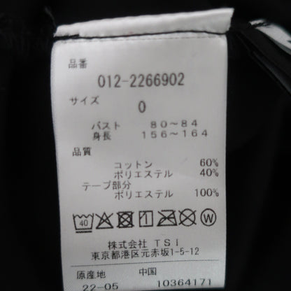 New Balance golf(ニューバランスゴルフ) 半袖モックネックシャツ 黒 レディース 0 012-2266902 A