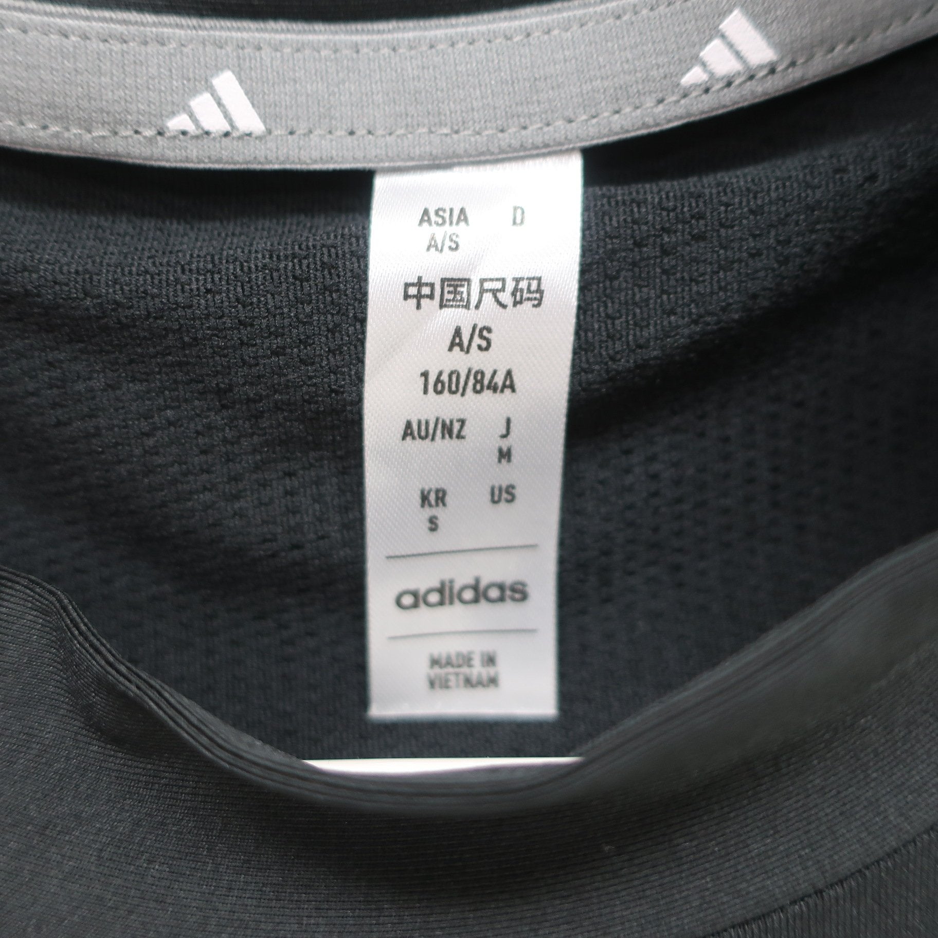 adidas(アディダス) ノースリーブモックネックシャツ 黒 レディース M A