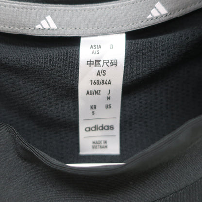 adidas(アディダス) ノースリーブモックネックシャツ 黒 レディース M A