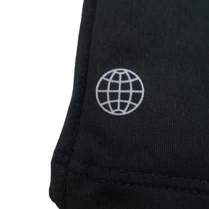 adidas(アディダス) ノースリーブモックネックシャツ 黒 レディース M A