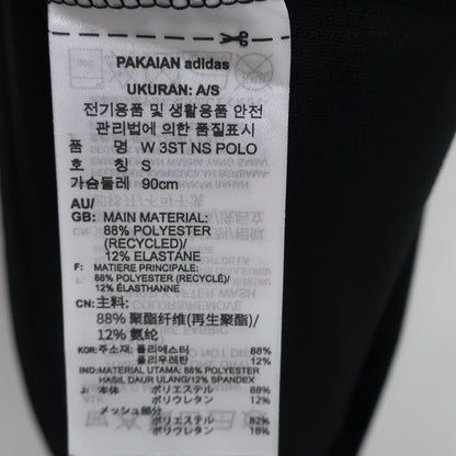 adidas(アディダス) ノースリーブモックネックシャツ 黒 レディース M A