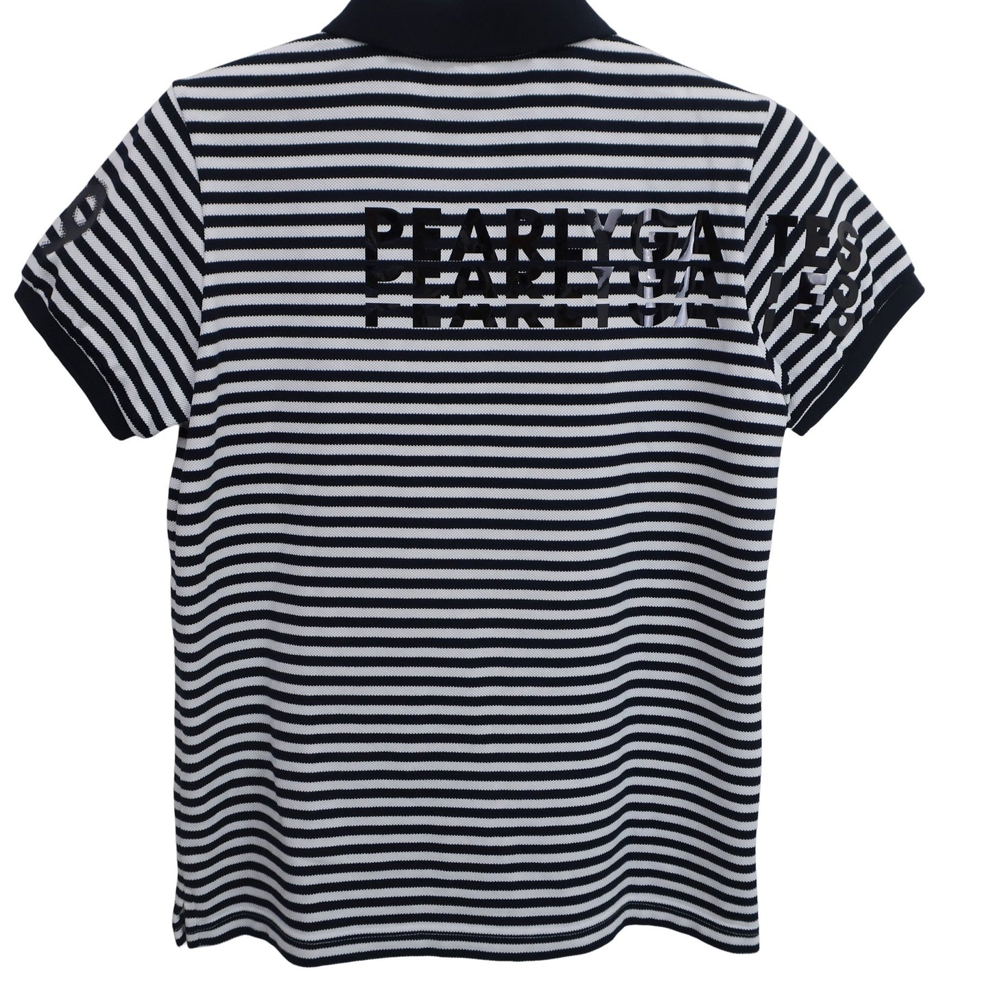 PEARLY GATES(パーリーゲイツ) ポロシャツ ネイビー白ボーダー レディース 1 055-2260804 A