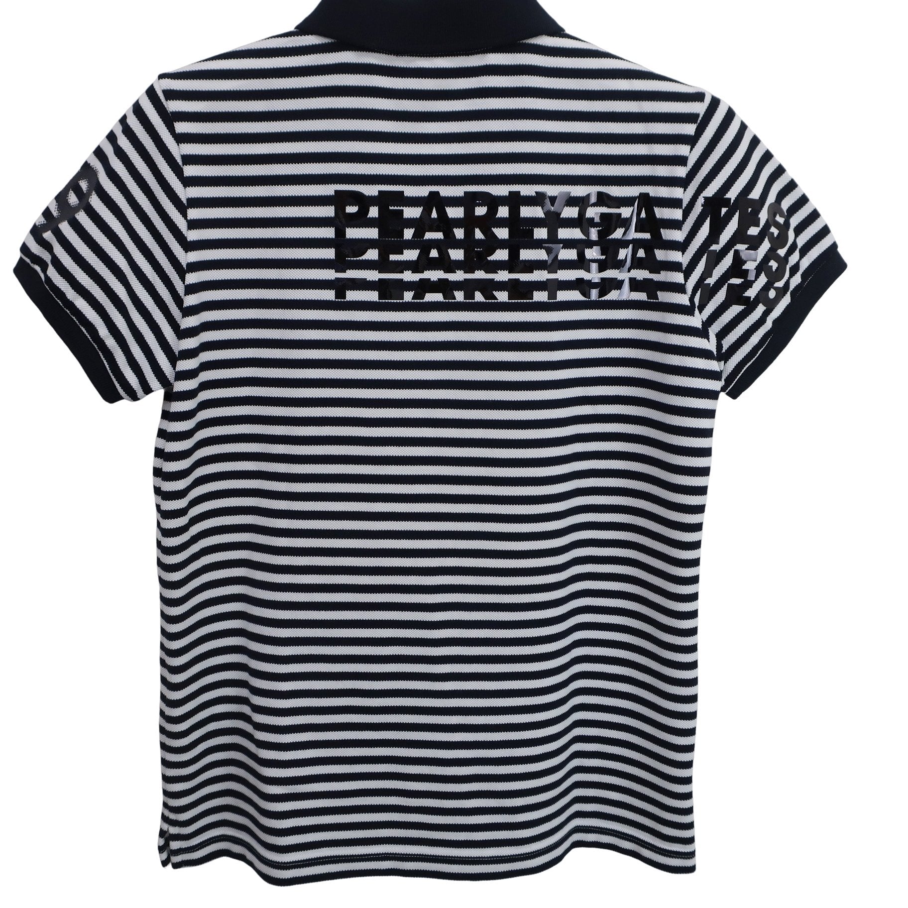 PEARLY GATES(パーリーゲイツ) ポロシャツ ネイビー白ボーダー レディース 1 055-2260804 A