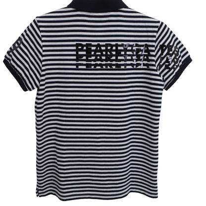 PEARLY GATES(パーリーゲイツ) ポロシャツ ネイビー白ボーダー レディース 1 055-2260804 A