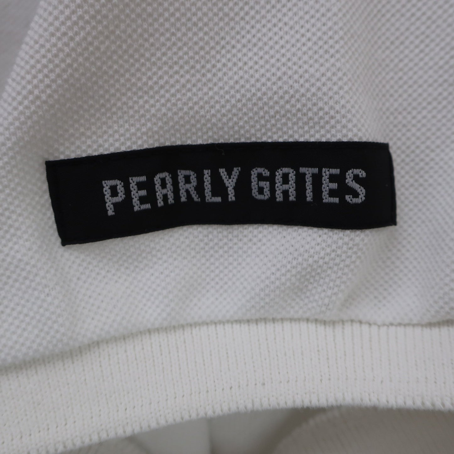 PEARLY GATES(パーリーゲイツ) ポロシャツ 白 レディース 1 055-8160506 C