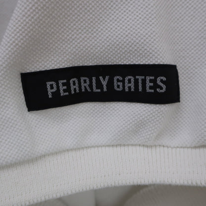 PEARLY GATES(パーリーゲイツ) ポロシャツ 白 レディース 1 055-8160506 C