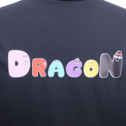 Dance With Dragon(ダンスウィズドラゴン) モックネックシャツ 黒 バーバパパ レディース 2 D2-134334 A