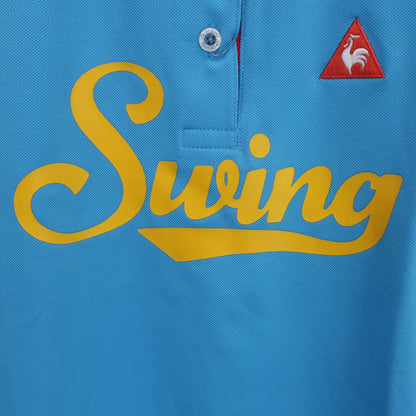 le coq sportif(ルコックスポルティフ) ポロシャツ 水色 レディース M A