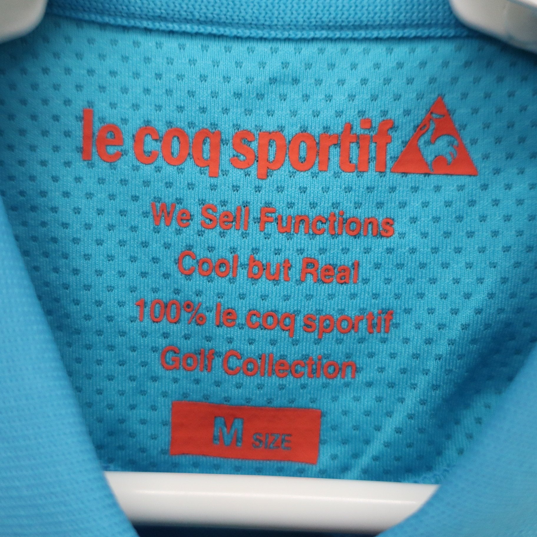 le coq sportif(ルコックスポルティフ) ポロシャツ 水色 レディース M A