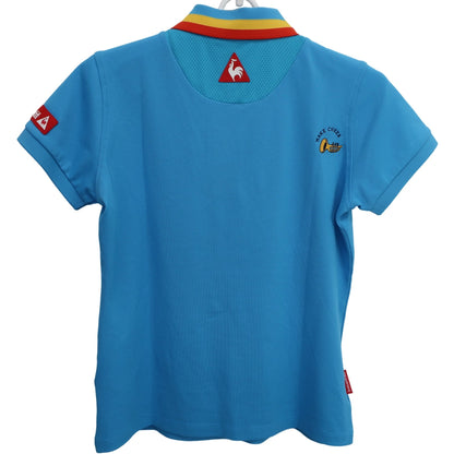 le coq sportif(ルコックスポルティフ) ポロシャツ 水色 レディース M A