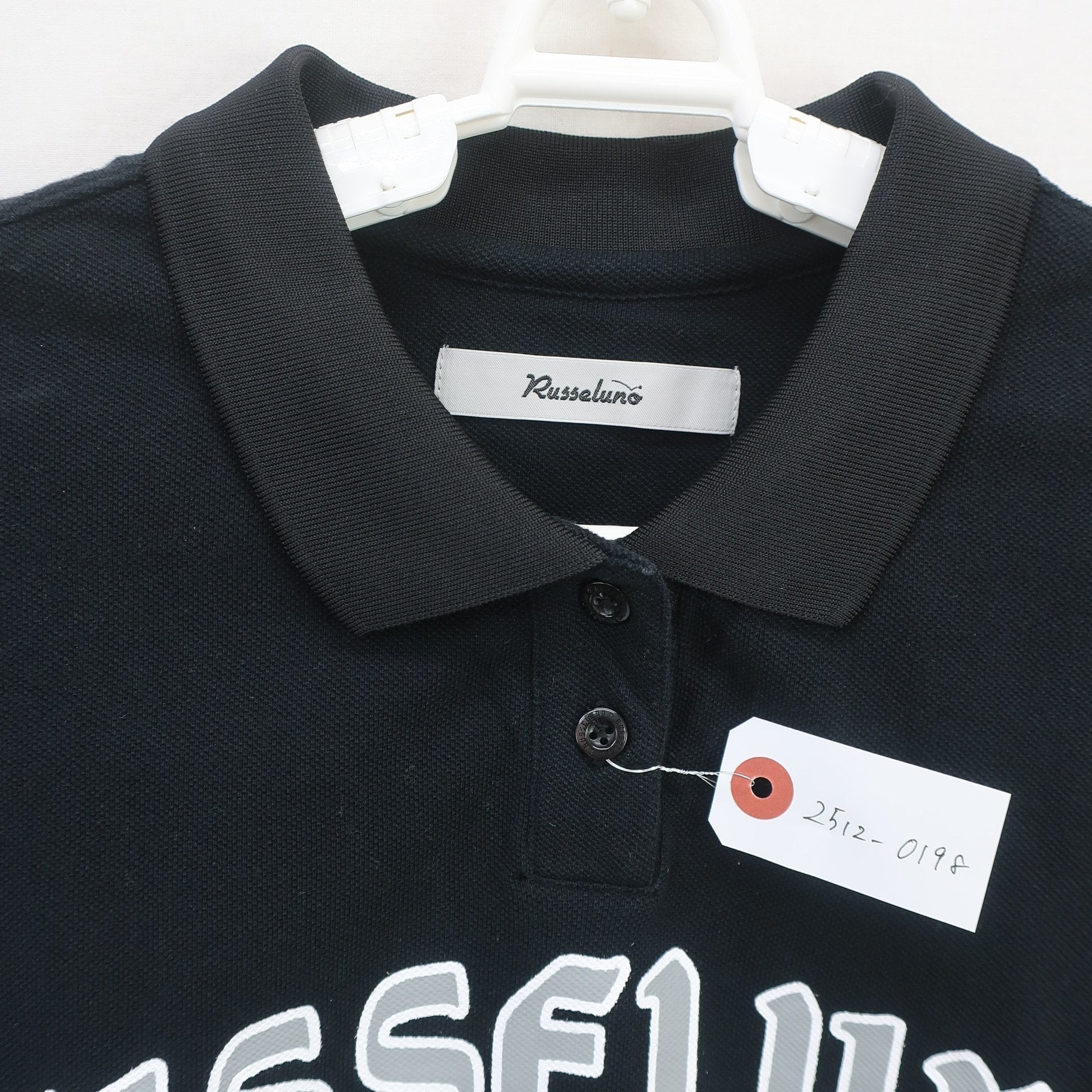 RUSSELUNO(ラッセルノ) ポロシャツ 黒 レディース 0 RSW-2210304 A
