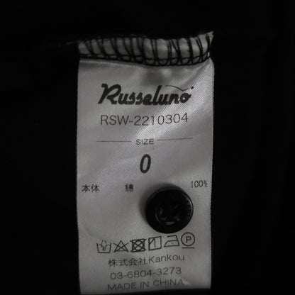 RUSSELUNO(ラッセルノ) ポロシャツ 黒 レディース 0 RSW-2210304 A