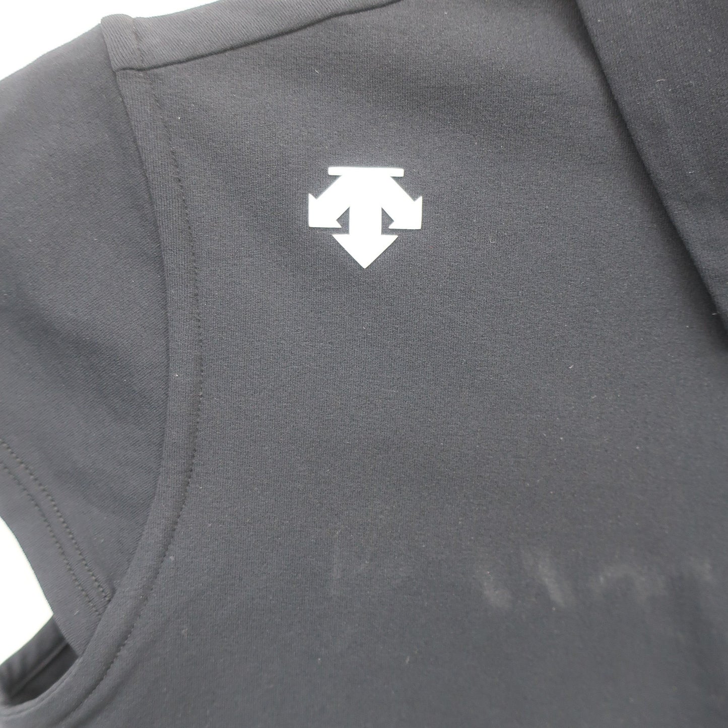 DESCENTE(デサント) ポロシャツ 黒白 レディース M B