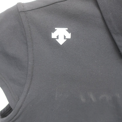 DESCENTE(デサント) ポロシャツ 黒白 レディース M B
