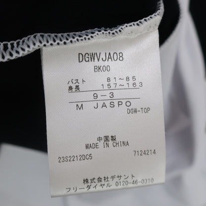 DESCENTE(デサント) ポロシャツ 黒白 レディース M B